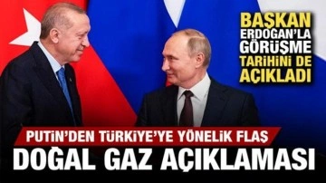 Putin'den, Türkiye'ye yönelik flaş doğal gaz açıklaması: Kurmak istiyoruz...