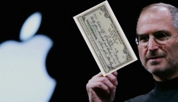 Steve Jobs’un imzalı bir çeki satıldı: 106 bin dolar