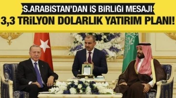 Suudi Arabistan'dan Türkiye'ye 3.3 trilyon dolar dev yatırım