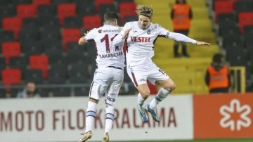 Trabzonspor, Gaziantep FK deplasmanında rahat kazandı. Trezeguet fırtınası esti