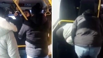 Van'da ilginç anlar kamerada: 4 çocuk annesi kadın, minibüste kocasını sevgilisiyle bastı!